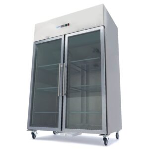 Inox frižider sa staklenim vratima · 1400 L